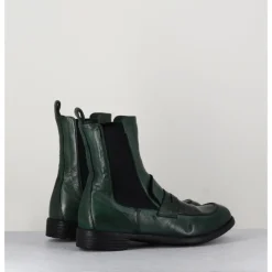 Best OFFICINE CREATIVE Boots-mocassins chelsea en cuir bouteille - MARS 142 BOUTEILLE VERT