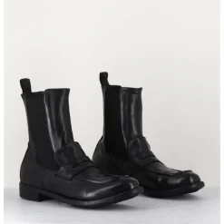 Sale OFFICINE CREATIVE Boots-moccassins chelsea en cuir - MARS 142 NERO NOIR