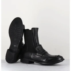 Sale OFFICINE CREATIVE Boots-moccassins chelsea en cuir - MARS 142 NERO NOIR