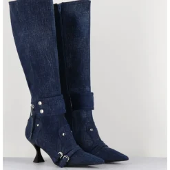 Hot STRATEGIA Bottes en jean bout pointu - A5403-T LOVELY NK JEANS