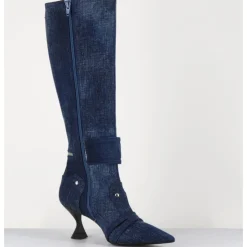 Hot STRATEGIA Bottes en jean bout pointu - A5403-T LOVELY NK JEANS