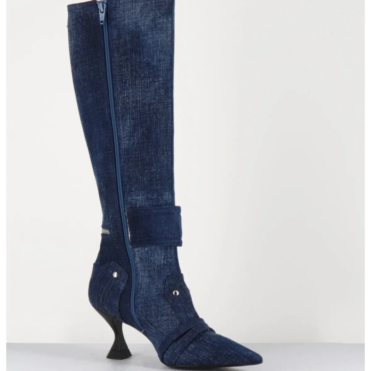 Hot STRATEGIA Bottes en jean bout pointu - A5403-T LOVELY NK JEANS