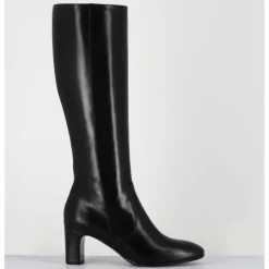 Best GARRICE LAB Bottes es en agneau plongé - M475 SETA NERO NOIR