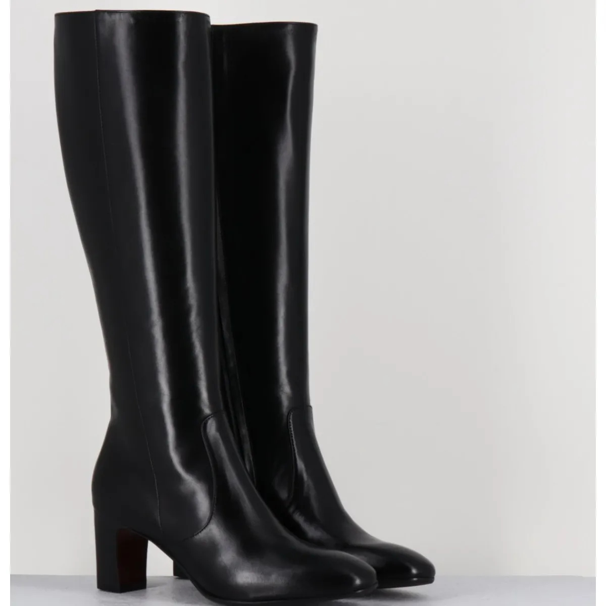 Best GARRICE LAB Bottes es en agneau plongé - M475 SETA NERO NOIR