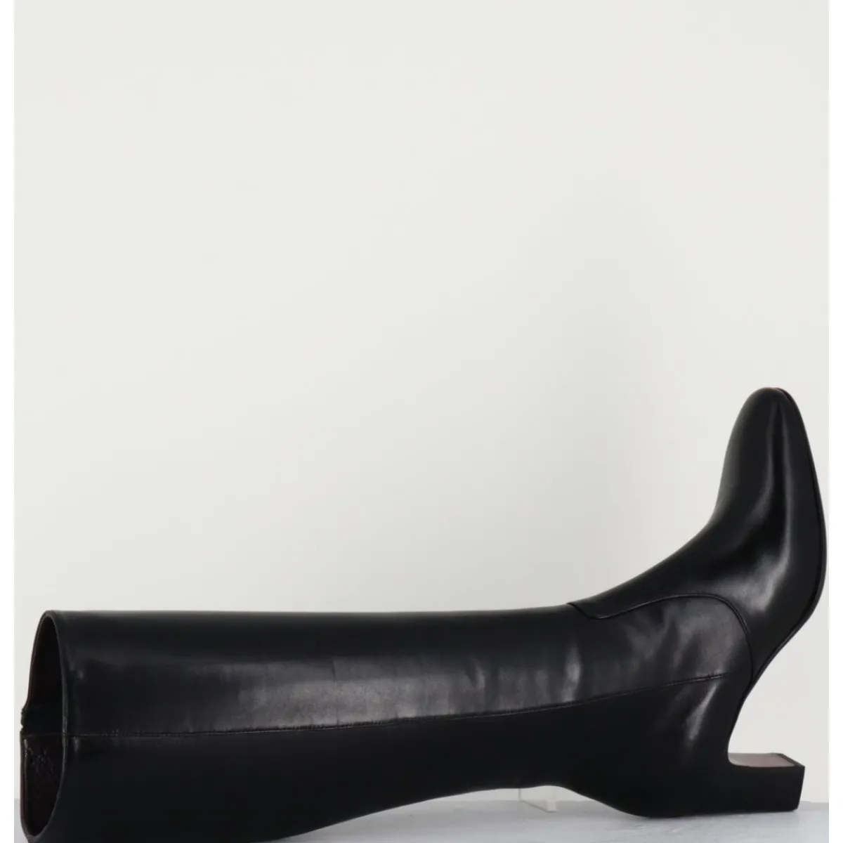 Best GARRICE LAB Bottes es en agneau plongé - M475 SETA NERO NOIR