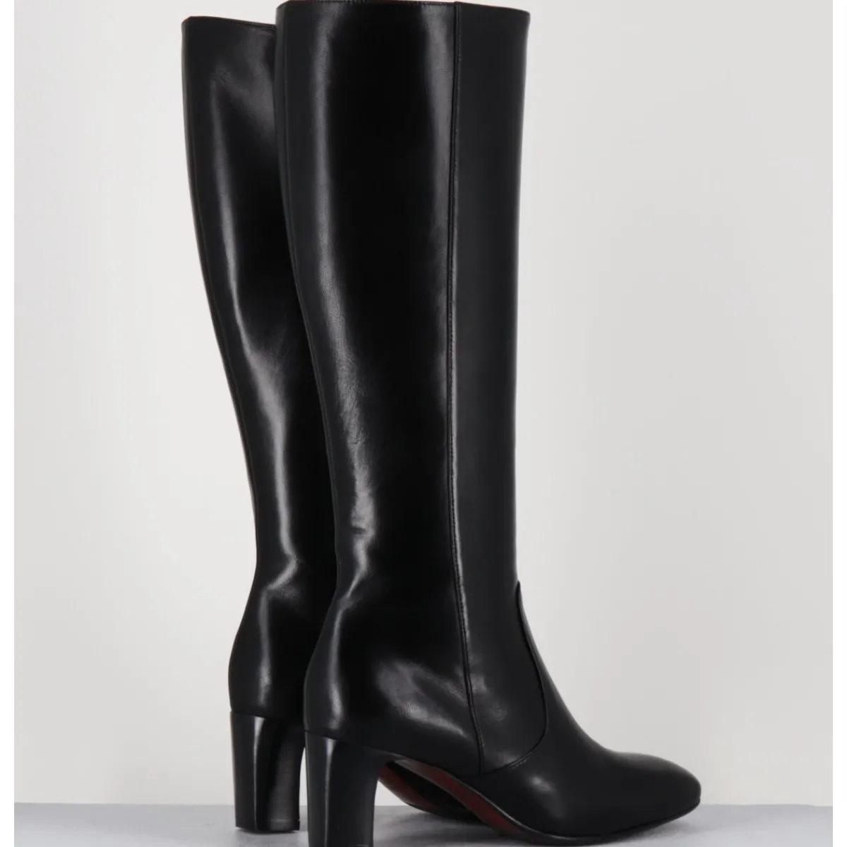 Best GARRICE LAB Bottes es en agneau plongé - M475 SETA NERO NOIR