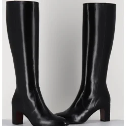 Best GARRICE LAB Bottes es en agneau plongé - M475 SETA NERO NOIR