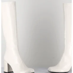 New GARRICE LAB Bottes 60s en cuir naplak - AH2983 FINISH MILK BLANC