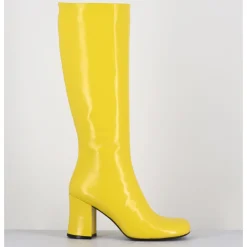 Online GARRICE LAB Bottes 60s en cuir souple - AH2983 VERLUX GIALLO JAUNE