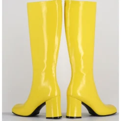 Online GARRICE LAB Bottes 60s en cuir souple - AH2983 VERLUX GIALLO JAUNE