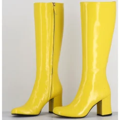 Online GARRICE LAB Bottes 60s en cuir souple - AH2983 VERLUX GIALLO JAUNE