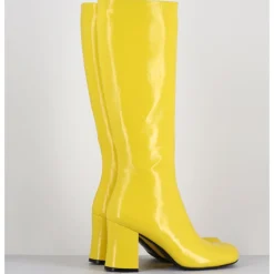 Online GARRICE LAB Bottes 60s en cuir souple - AH2983 VERLUX GIALLO JAUNE