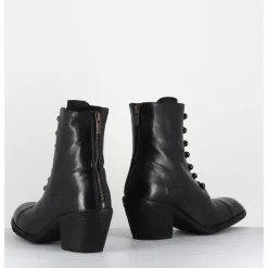 Best OFFICINE CREATIVE Bottines à boutons esprit XIXe en cuir - SYDNE005 T.NERO NOIR
