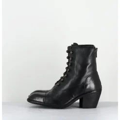 Best OFFICINE CREATIVE Bottines à boutons esprit XIXe en cuir - SYDNE005 T.NERO NOIR