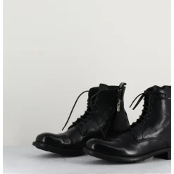 Best OFFICINE CREATIVE Bottines à lacets en cuir - CALIXTE02 NERO NOIR