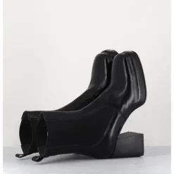 Discount MOMA Bottines chelsea en cuir brillant - CW337 NERO NOIR