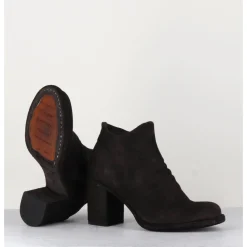 Clearance OFFICINE CREATIVE Bottines en cuir huilé - VERNON 051 EBANO MARRON