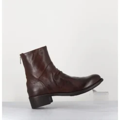 OFFICINE CREATIVE Bottines en cuir - LISON CAOU 047 CIGAR MARRON