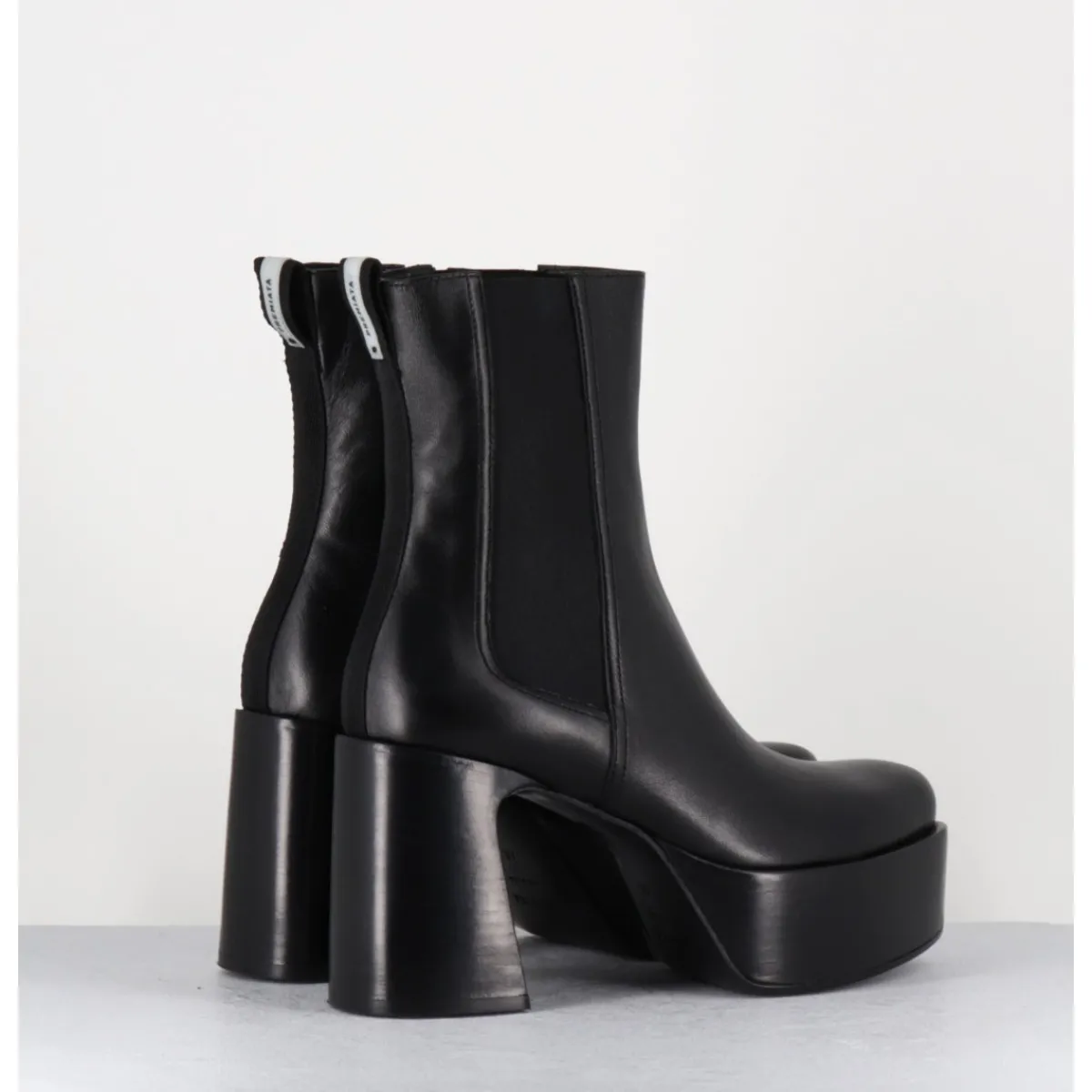 Discount PREMIATA Bouts à plateforme bout pointu cuir - M6571 NAPPA NERO NOIR