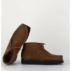 Best TO&CO Chaussure à brogues en daim - AIR WALNUT CAMEL