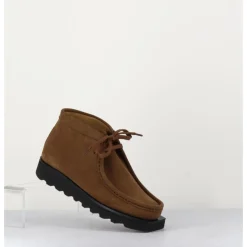 Best TO&CO Chaussure à brogues en daim - AIR WALNUT CAMEL