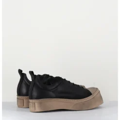 Sale LOFINA Chaussures à lacets en cuir semelle épaisse - 2743 NERO NOIR