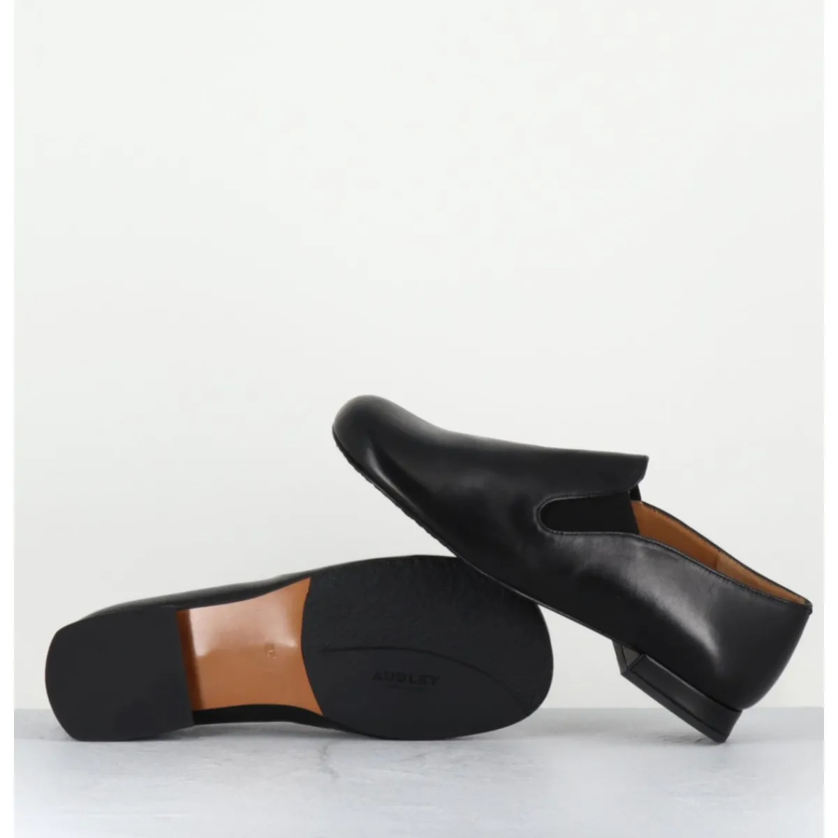 Hot AUDLEY Chaussures minimalistes en cuir souple - LOPEZ BLACK NAPA NOIR