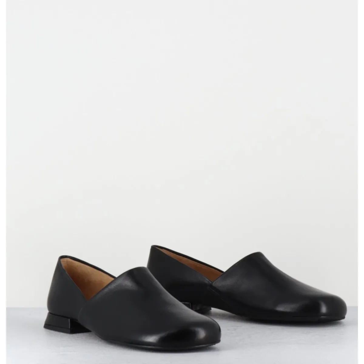 Sale AUDLEY Chaussures minimalistes en cuir souple - PAOLI BLACK NAPPA NOIR
