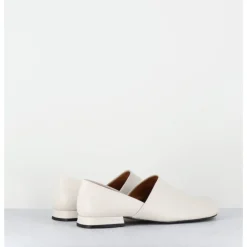 New AUDLEY Chaussures minimalistes en cuir souple cassé - PAOLI MARFIL NAPPA BLANC
