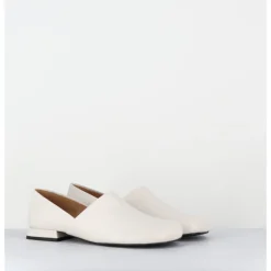 New AUDLEY Chaussures minimalistes en cuir souple cassé - PAOLI MARFIL NAPPA BLANC