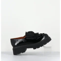 Discount CHIE MIHARA Chaussures semelle épaisse en cuir à noeuds - QAYRO SUCRE NEGRO NOIR