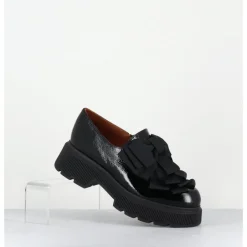 Discount CHIE MIHARA Chaussures semelle épaisse en cuir à noeuds - QAYRO SUCRE NEGRO NOIR