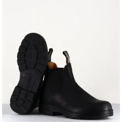 Clearance BLUNDSTONE Classic Chelsea Boots cuir mate - 558 VOLTAN BLACK NOIR