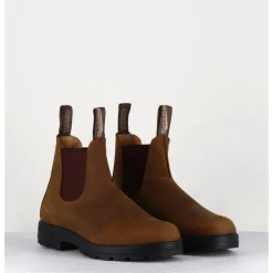 Best BLUNDSTONE Classic Chelsea Boots cuir mate - 562 CRAZY HORSE BROWN CAMEL