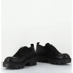 Hot GARRICE LAB Derbies à lacets en nubuck - DABRAN BIS SIENA NERO NOIR