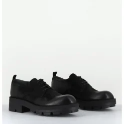 Hot GARRICE LAB Derbies à lacets en nubuck - DABRAN BIS SIENA NERO NOIR