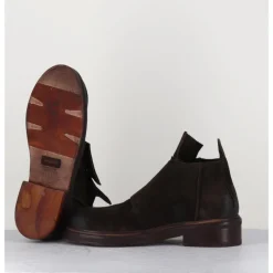 Hot GARRICE LAB Derbies en nubuck - TOUCH03 PIPER MARRON