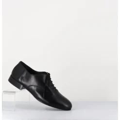 Clearance TO&CO Derbies minimalistes en cuir souple - STJA COW BLACK NOIR
