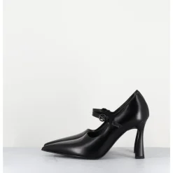 Hot PREMIATA Escarpins à bride bout pointu talon haut cuir - M6590 SPLENDID NERO NOIR