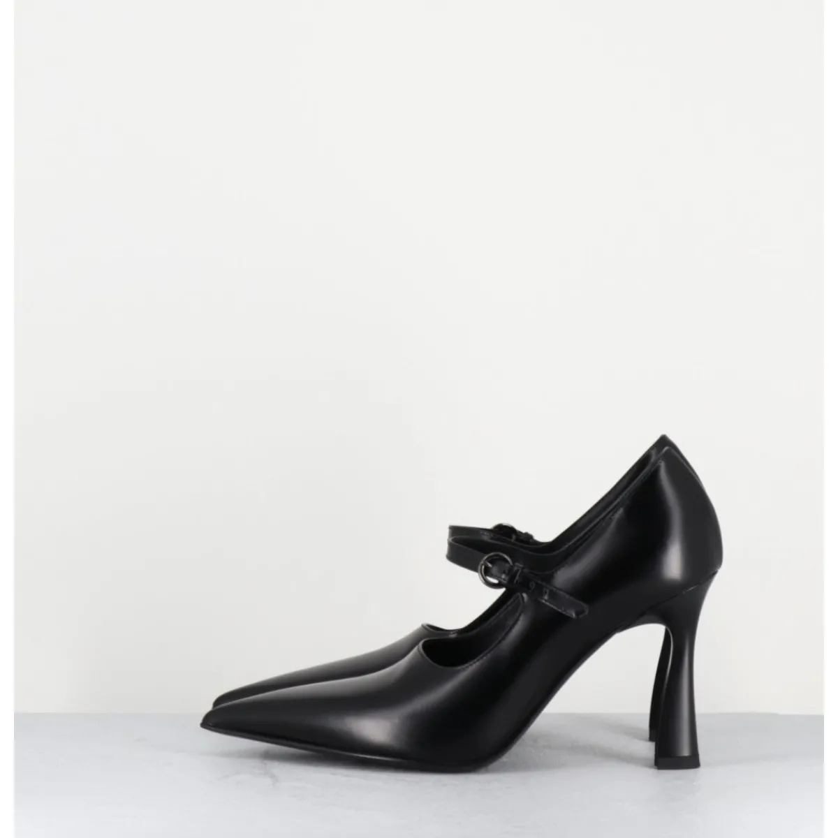 Hot PREMIATA Escarpins à bride bout pointu talon haut cuir - M6590 SPLENDID NERO NOIR