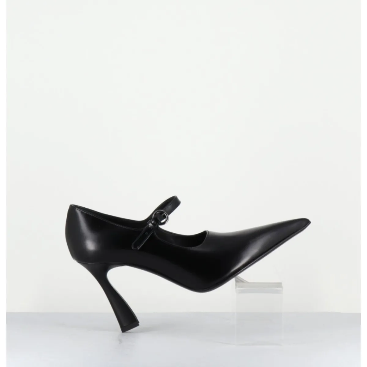 Hot PREMIATA Escarpins à bride bout pointu talon haut cuir - M6590 SPLENDID NERO NOIR