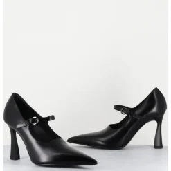 Hot PREMIATA Escarpins à bride bout pointu talon haut cuir - M6590 SPLENDID NERO NOIR