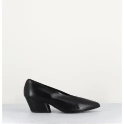 Clearance HALMANERA Escarpins en cuir - JULIEN14 NERO NOIR