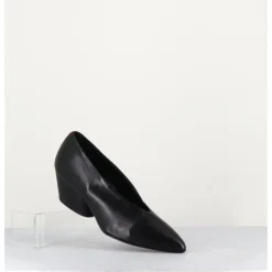 Clearance HALMANERA Escarpins en cuir - JULIEN14 NERO NOIR