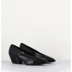 Clearance HALMANERA Escarpins en cuir - JULIEN14 NERO NOIR