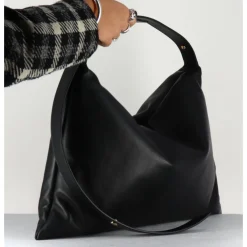 Best SIMON MILLER LARGE BLACK PUFFIN BAG NOIR