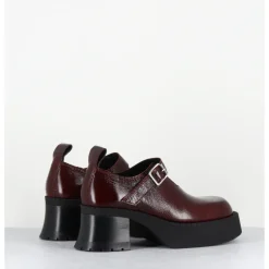 New E8 BY MIISTA Mary-jane à plateforme naplak - BIRGIT BROWN BROGUES MARRON