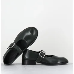 Outlet OA NON FASHION Mary-Jane en cuir glacé - YVETTE ABRA VERDE VERT