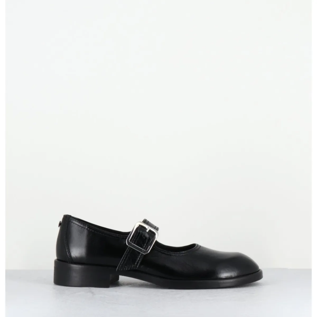 Online OA NON FASHION Mary-Jane en cuir - YVETTE VERNICE NERO NOIR