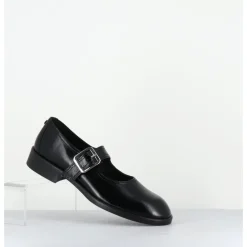 Online OA NON FASHION Mary-Jane en cuir - YVETTE VERNICE NERO NOIR